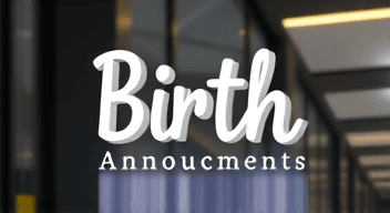 Birth Announcements